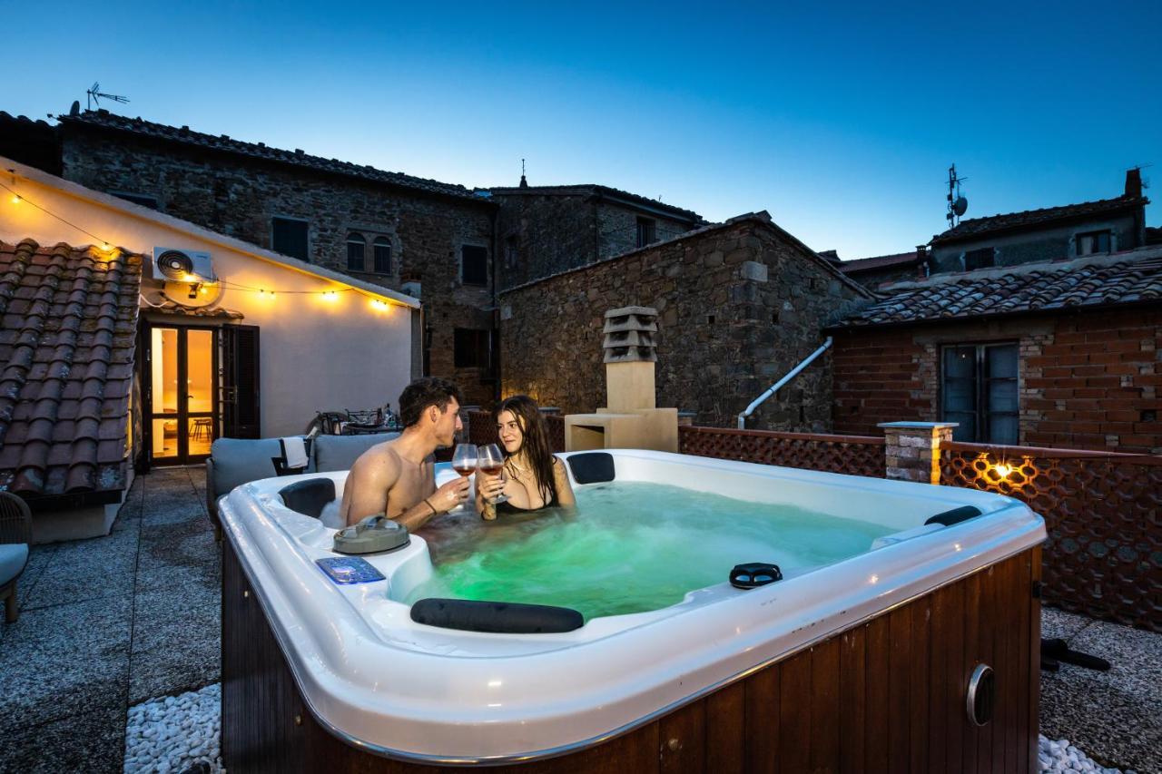 Agri Apartment La Terrazza La Ripadoro Chianni Eksteriør bilde