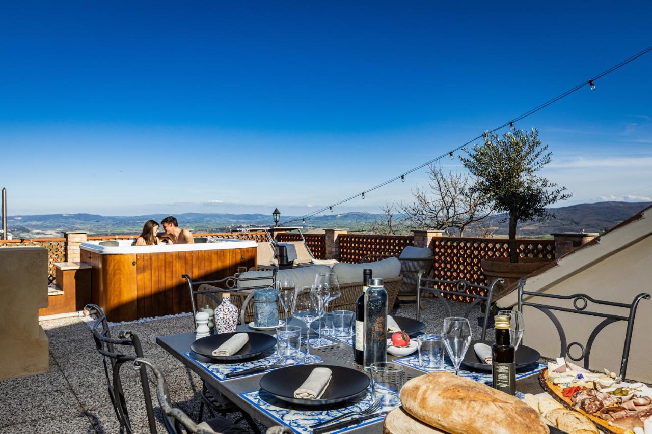 Agri Apartment La Terrazza La Ripadoro Chianni Eksteriør bilde