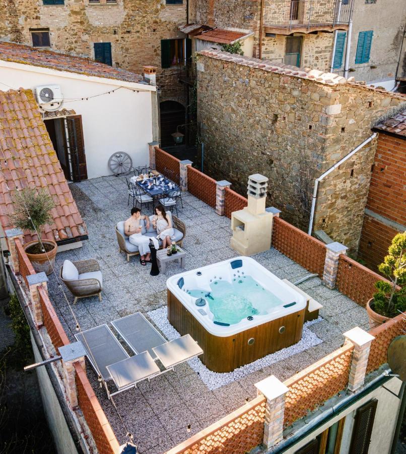 Agri Apartment La Terrazza La Ripadoro Chianni Eksteriør bilde