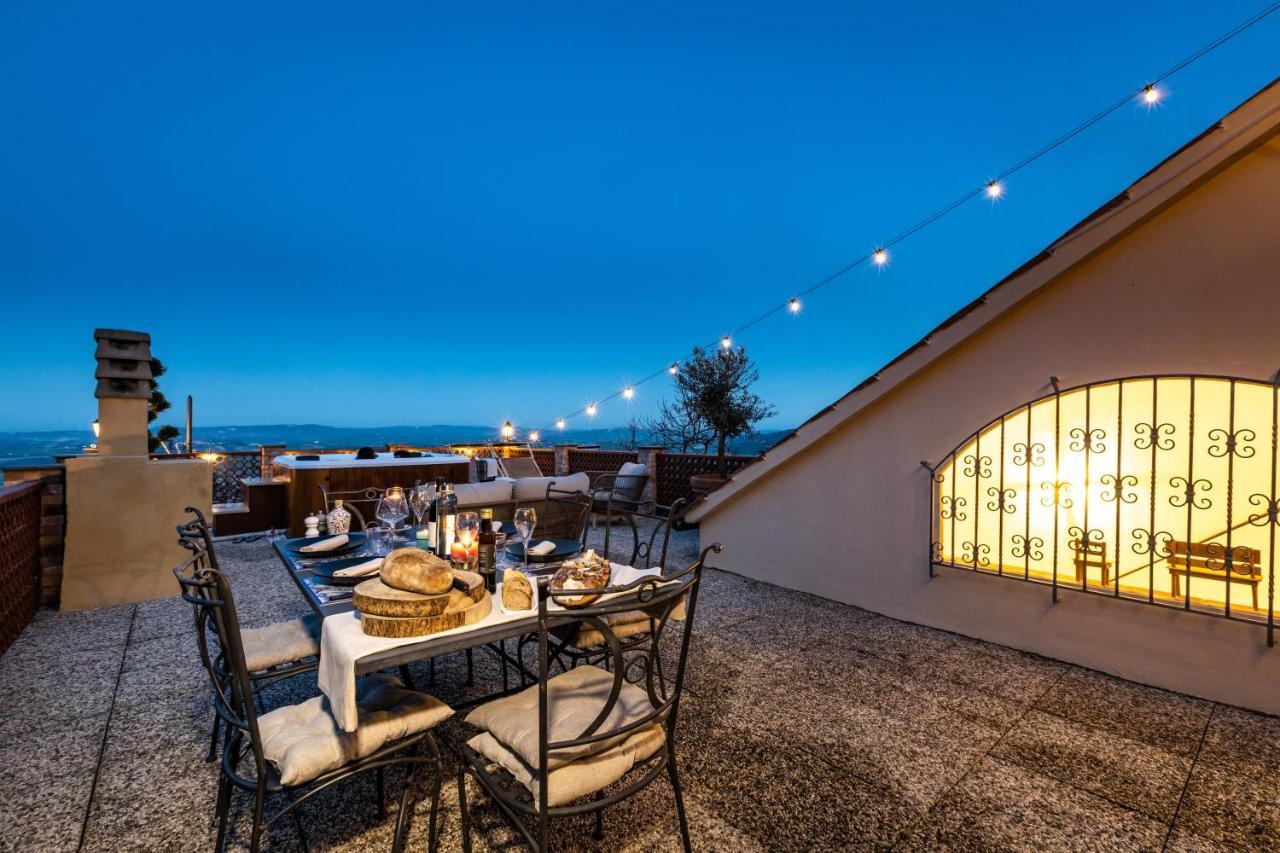 Agri Apartment La Terrazza La Ripadoro Chianni Eksteriør bilde